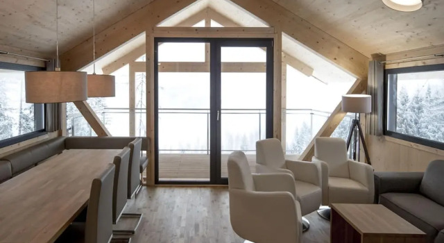 Шале с балконом Nice Chalet With Balconies