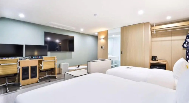 Habitación doble familiar Estándar 브라운도트 영도 대교점