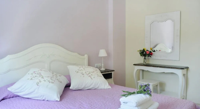 Апартаменты c 1 комнатой с балконом и с видом на море Triantafilia Guesthouse