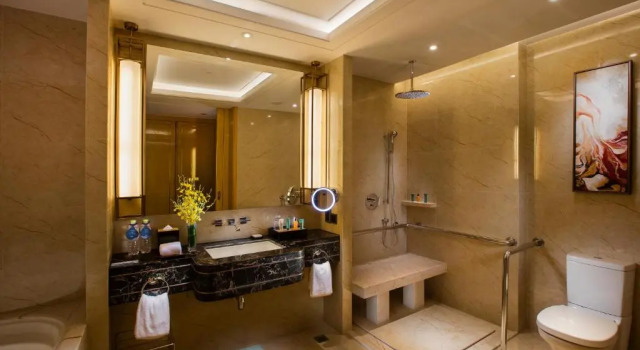 Двухместный номер Standard с видом на реку Hilton Wuhan Yangtze Riverside