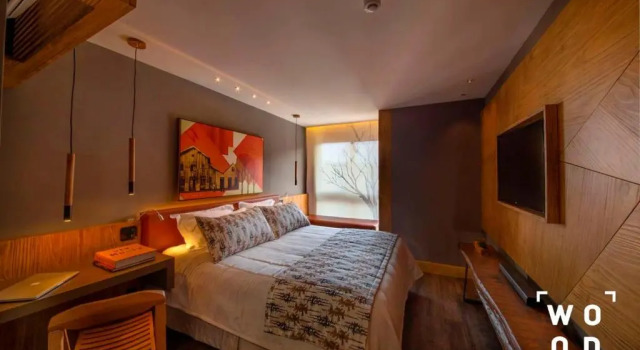Номер Deluxe Wood Hotel