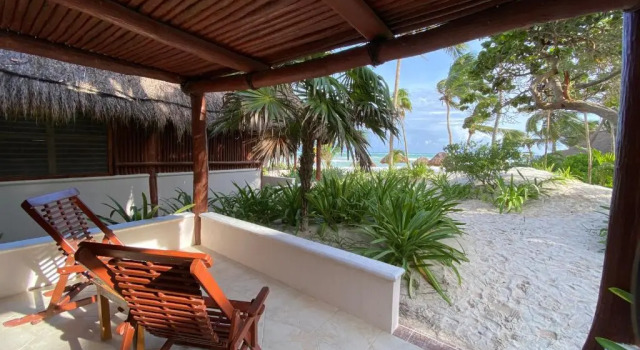 Bungalow med havudsigt Bt Live Tulum