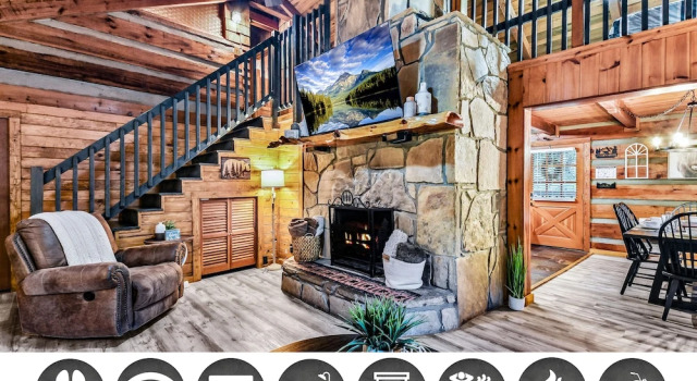 Номер Standard с 3 комнатами Hidden Acres Lodge 3 Bedroom Cabin