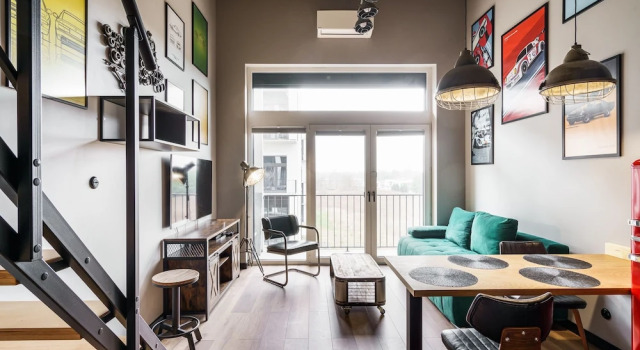 Люкс с балконом RentPlanet - Apartamenty Zarembowicza