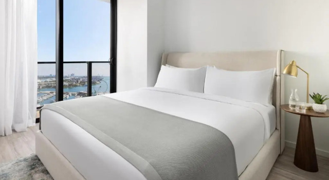 Двухместный люкс c 1 комнатой с видом на океан The Elser Hotel Miami - An All-Suite Hotel