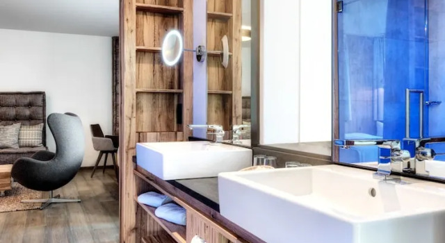 Люкс Deluxe с 2 комнатами Dolomiten Residenz - Sporthotel Sillian