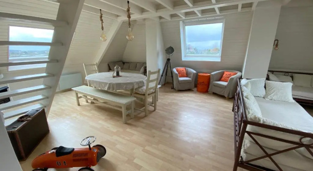Апартаменты Appartement Vue Mer - Cabourg - Normandie