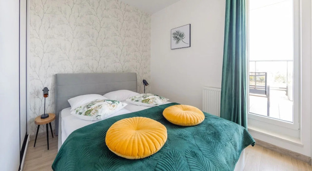 Апартаменты с балконом Apartamenty Sun & Snow Nowe Hallerowo