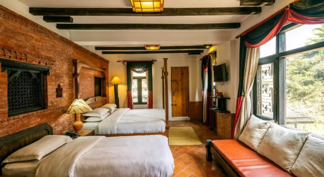 Семейный номер Deluxe Hotel Ganesh Himal