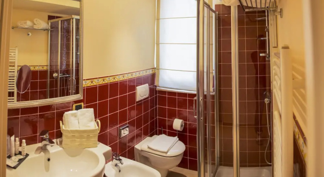 Апартаменты с балконом и с видом на город Relais Concorde