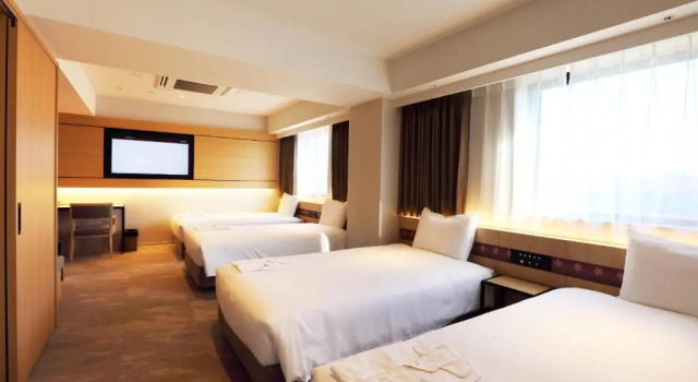 Четырёхместный номер Standard Henn na Hotel Premier Nara