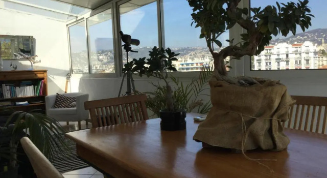 Апартаменты Appartement terrasse vue mer / nice
