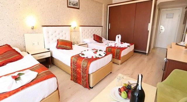 Кровать в общем номере Mysea Hotels Incekum - All Inclusive