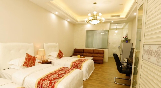 Трёхместный номер Deluxe Guangzhou Pengman Apartment Huanshidong