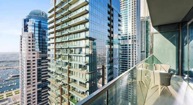 Апартаменты Luxury StoneTree - Marina Gate 2 BR - Partial Sea View