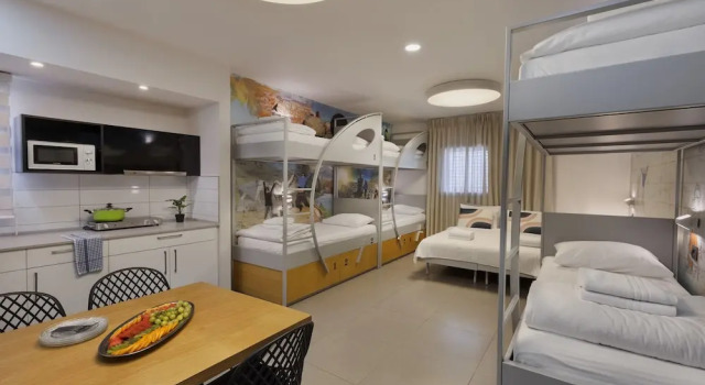 Habitación cuádruple familiar Estándar Almogim Suites Eilat