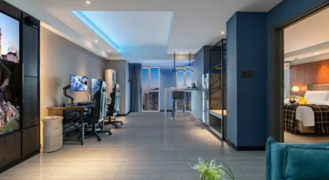 Люкс Ye And Chen E-sports Movie Hotel (Shijiazhuang Xinshizhong Road Store)
