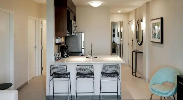 Четырёхместный люкс TownePlace Suites by Marriott Orlando Downtown