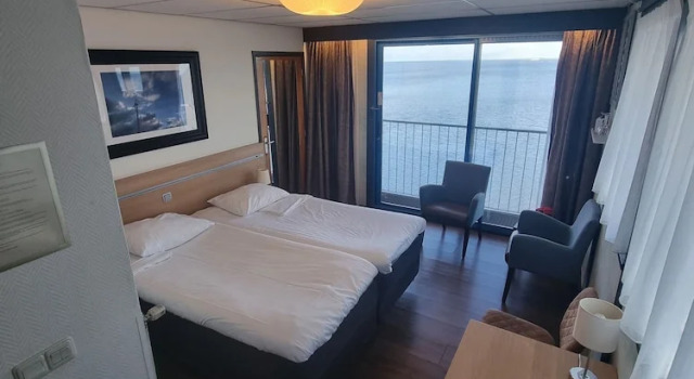 Standard double chambre Vue sur le canal Eemshotel