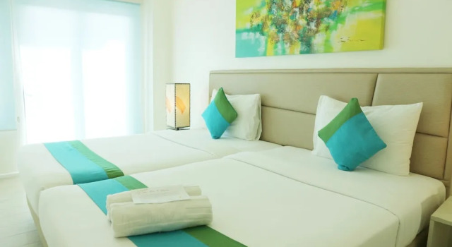 Четырёхместный номер Deluxe Lime Hotel Boracay