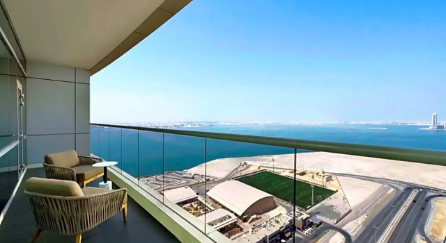 Двухместные апартаменты c 1 комнатой с балконом Hilton Bahrain