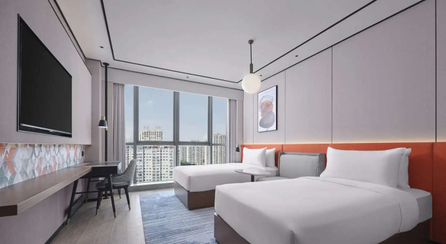 Двухместный номер Standard Hilton Garden Inn Nantong Rudong