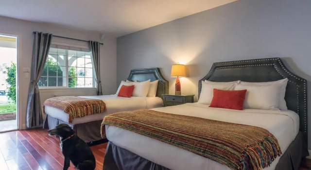 Четырёхместный номер Standard с видом на горы Отель The Lodge at Blue Lakes