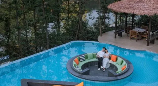 Moganshan Sky Swimming Pool Resort, Buchen Sie Resort Huzhou 