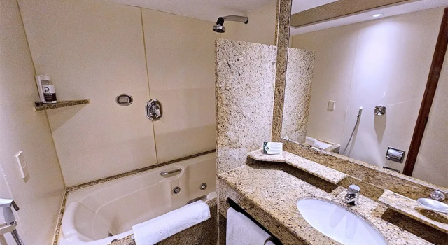 Трёхместный номер Deluxe Riale Vilamar Copacabana