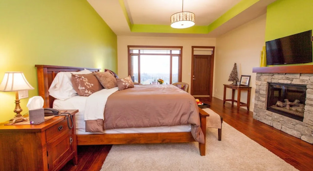 Четырёхместный номер Luxury с балконом и с видом на город Hillcrest Farm Market B&B