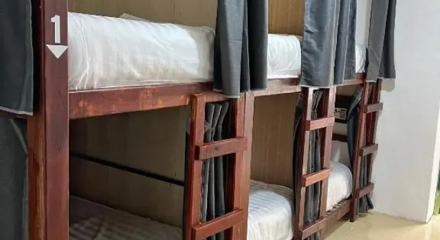 Кровать в общем номере (женский номер) Vang Vieng Chill House