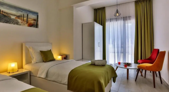 Camera doppia Standard con balcone e con vista mare Apart Hotel Sea Fort
