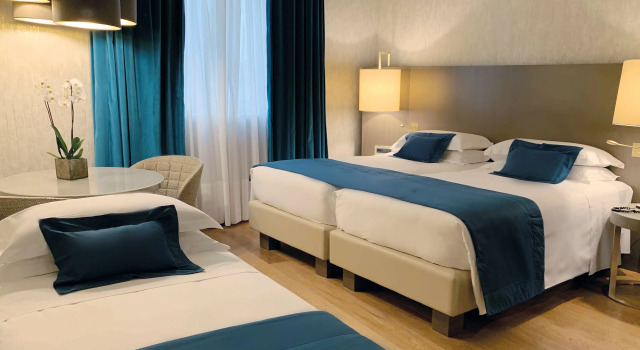 Трёхместный номер семейный Rosa Grand Milano - Starhotels Collezione