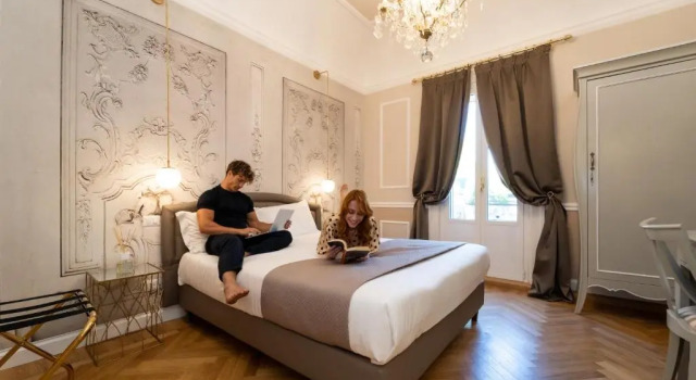 Двухместный номер Deluxe с балконом Le Dimore Suites Milano
