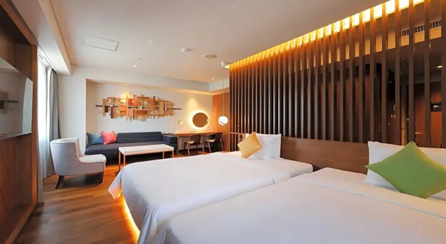 Четырёхместный люкс ANA Holiday Inn Sendai by IHG