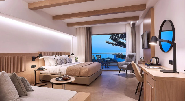 Полулюкс с видом на море Coriva Beach Hotel & Bungalows