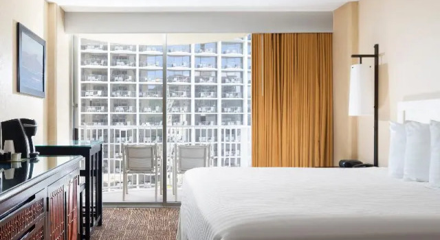 Двухместный номер с видом на город The Twin Fin Hotel