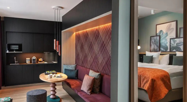 Двухместный номер Grand Deluxe Sorell Boutique-Hotel St Peter Zürich