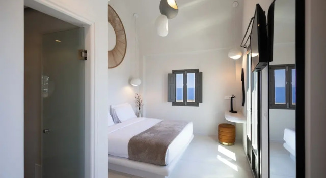 Люкс Deluxe Niabelon Suites - Private Jacuzzi Sunset View