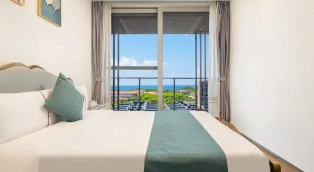 Люкс с 3 комнатами с видом на море Sanya Haitang Bay Guoguang Yihai Villa