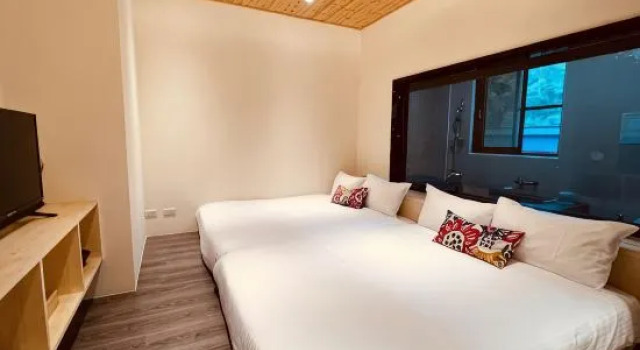 Четырёхместный номер Deluxe 日月潭沅居民宿 YUAN JU BOUTIQUE Hotel