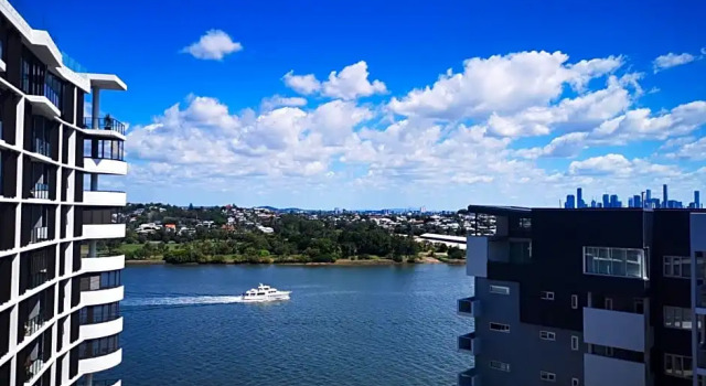 Апартаменты с 2 комнатами с видом на реку Link Portside Wharf Apartment Hotel