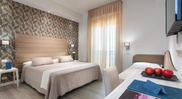 Трёхместный номер Standard с балконом Hotel Internazionale