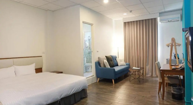Standard- dobbelt værelse NCNU Campus Inn