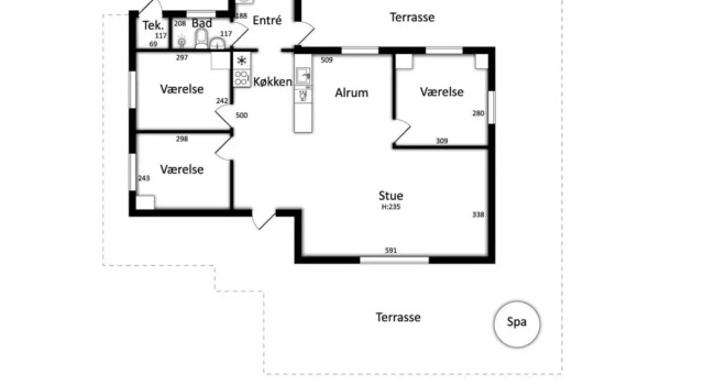Коттедж 5 Star Holiday Home in Hals