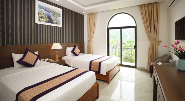 Двухместный номер Deluxe с видом на океан Luxor Boutique Hotel Phu Quoc
