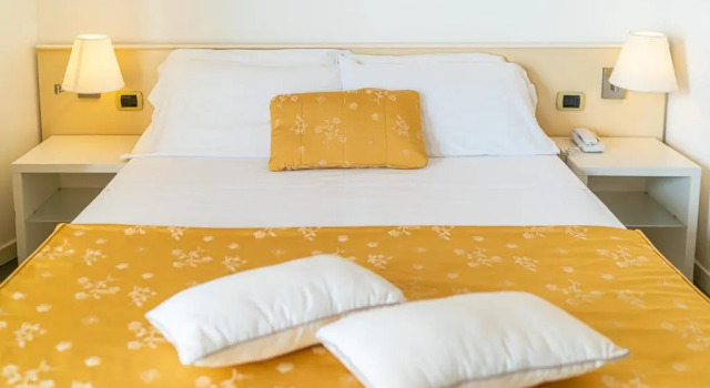 Трёхместный номер Standard с балконом и с видом на море Hotel Karinzia