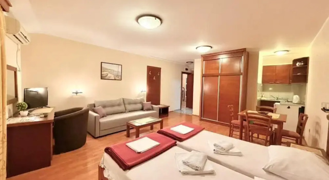 Студия Comfort Beachfront Apartments Oaza