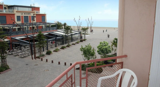 Двухместный номер Standard с балконом и с видом на море Hôtel Beau Rivage