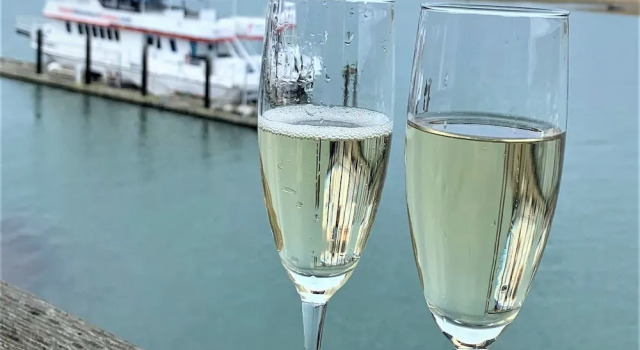Люкс с балконом и с красивым видом из окна La Conner Channel Lodge